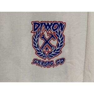 Dixxon 4XL Sturgis SD Sketchy Crest White Graphic Tee NWOT
